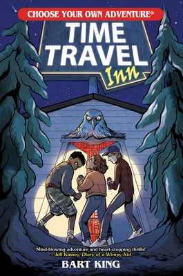 Paperback "Time Travel Inn" book from Choose Your Own Adventure featuring a colorful cover with a time travel theme.