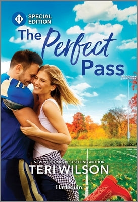 Mass market paperbound book titled The Perfect Pass by Harlequin Special Edition, featuring a romantic cover with a woman and a sunset background.