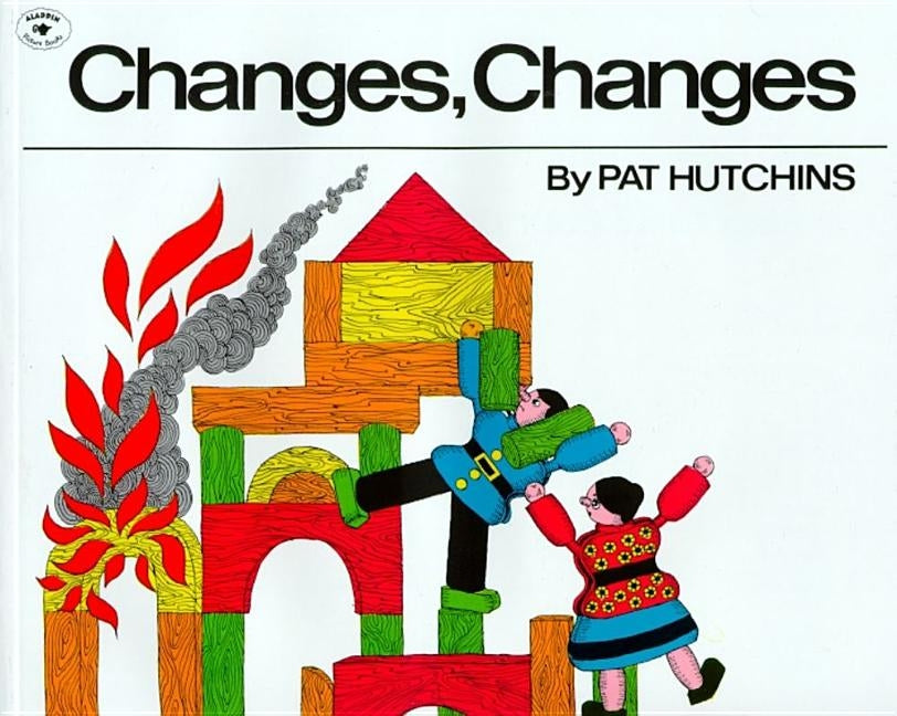 Paperback copy of "Changes, Changes" by Aladdin Paperbacks featuring the book cover with colorful artwork.
