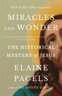 Vintage paperback book titled "Miracles and Wonder: The Historical Mystery of Jesus" showing its cover and title.