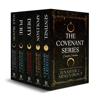 Paperback copy of Bloom Books' The Covenant Series Complete Collection, featuring multiple novels in a cohesive set.