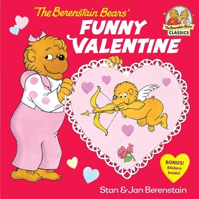 Paperback of The Berenstain Bears' Funny Valentine by Random House Books for Young Readers, featuring colorful illustrated cover.