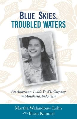 Paperback book titled "Blue Skies, Troubled Waters" by Together Mapalus Press, featuring an illustrated cover with ocean and sky scenes.