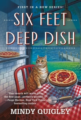 Six Feet Deep Dish mass market paperbound book by St. Martin's Press, featuring a cover with dark and moody artwork.