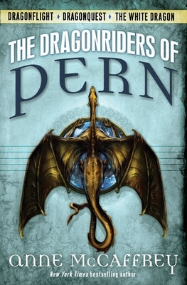 Paperback of The Dragonriders of Pern by Del Rey Books with a colorful cover featuring dragons and Pern landscape.