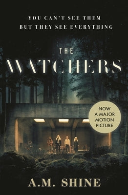 Paperback of The Watchers Gothic horror novel by Head of Zeus, featuring dark, eerie cover art with mysterious shadowy figures.