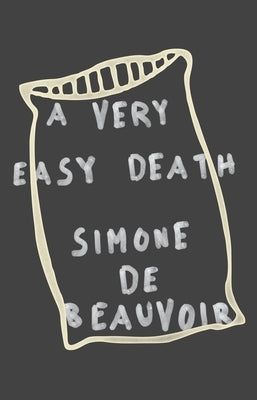 Paperback copy of "A Very Easy Death" memoir by Knopf Doubleday Publishing Group with a plain cover and visible spine.