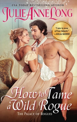 Mass market paperback of "How to Tame a Wild Rogue: The Palace of Rogues" by Avon Books, showing the book cover.