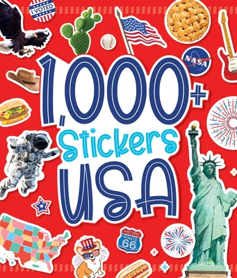 1,000 Stickers: USA Paperback Duopress