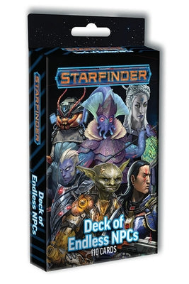 Starfinder Deck of Endless Npcs Paperback Paizo Inc.