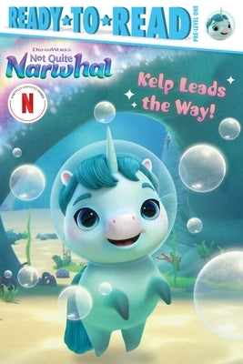 Paperback book titled "Kelp Leads the Way!," a Ready-To-Read Pre-Level 1 educational story by Simon Spotlight.