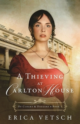 Paperback of "A Thieving at Carlton House" by Kregel Publications, showing the book cover with title and author details.