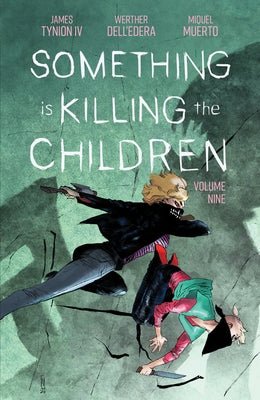 Paperback of Something Is Killing the Children Vol. 9 by Boom! Studios, featuring dark, illustrated cover art.