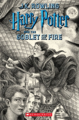 Paperback of Harry Potter and the Goblet of Fire by Arthur A. Levine Books, showing the cover with magical artwork.