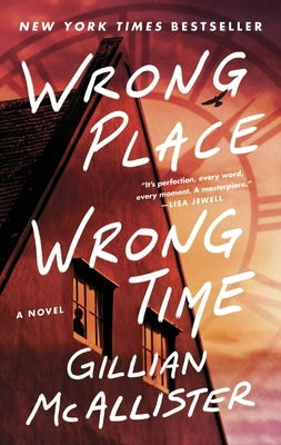 Mass market paperbound of "Wrong Place Wrong Time" by William Morrow & Company, showing the book cover with title and author.