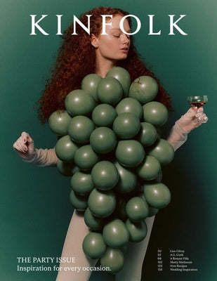 Kinfolk 54 paperback magazine with minimalist cover design, featuring elegant typography and a clean, modern aesthetic.