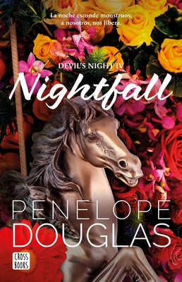 Nightfall paperback book by Planeta Publishing featuring a dark, mysterious cover with celestial imagery.