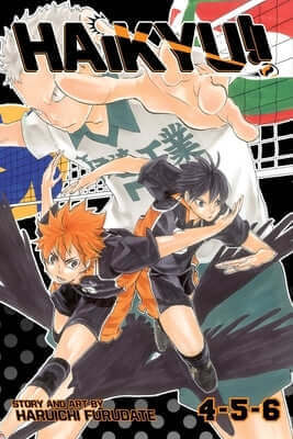 Haikyu!! (3-In-1 Edition), Vol. 2: Includes Vols. 4, 5 & 6 Paperback Viz Media