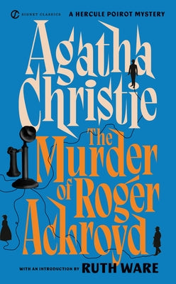 Mass market paperback of "The Murder of Roger Ackroyd" by Signet Book, showing the book cover with title and author.
