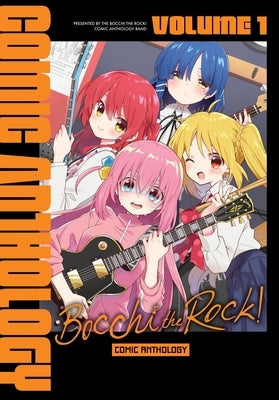 Paperback Bocchi the Rock! Comic Anthology, Vol. 1 by Yen Press, featuring colorful manga cover art with characters from the series.