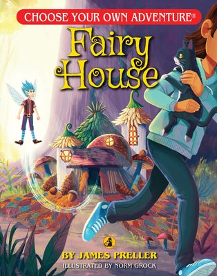 Paperback Fairy House book from Choose Your Own Adventure Jr. featuring colorful fairy house illustrations on the cover.