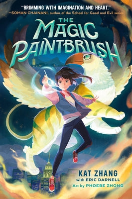Paperback copy of The Magic Paintbrush children's book by Random House Children's Books, showing colorful illustrated cover.