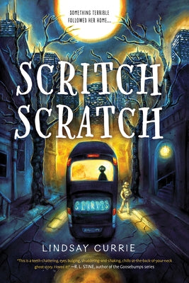 Paperback of Scritch Scratch by Sourcebooks Young Readers featuring spooky illustration on the cover.