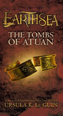 Mass market paperback of The Tombs of Atuan by S&s/Saga Press, featuring a cover illustration with mystical imagery.