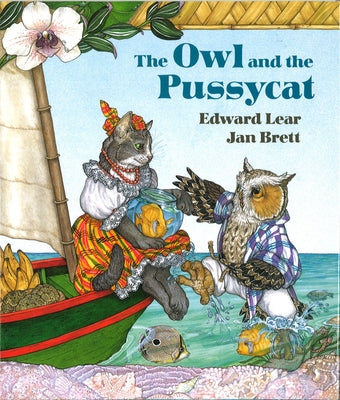 Paperback copy of "The Owl and the Pussycat" by Puffin Books, showing the colorful illustrated cover.