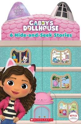 6 Hide-And-Seek Stories (Gabby's Dollhouse Novelty Book) Paperback Scholastic Inc.