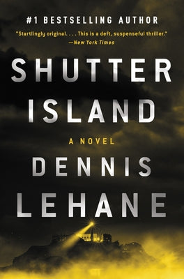 Paperback of Shutter Island by William Morrow & Company, featuring the book's cover with dark and mysterious artwork.