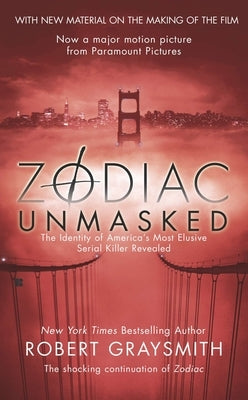 Cover of Zodiac Unmasked mass market paperbound book by Berkley Books, featuring the title and a mysterious design.