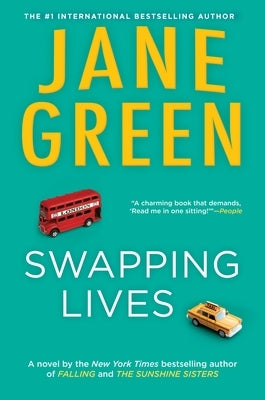 Paperback of "Swapping Lives" by Berkley Books, featuring a colorful book cover with artistic illustrations.