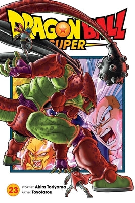 Paperback of Dragon Ball Super, Vol. 23 by Viz Media featuring colorful cover art with Goku and other characters.