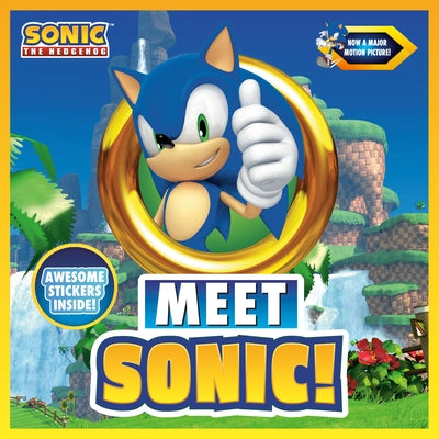 Meet Sonic!: A Sonic the Hedgehog Storybook Paperback Penguin Young Readers Licenses