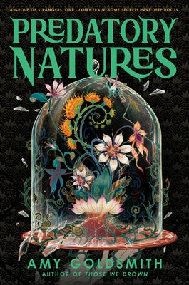 Paperback of Predatory Natures by Delacorte Press showing the book cover with dark, intense artwork and bold title text.