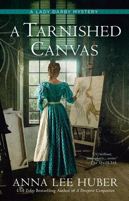 Tarnished Canvas paperback book by Penguin Publishing Group with a worn cover and artistic abstract design.