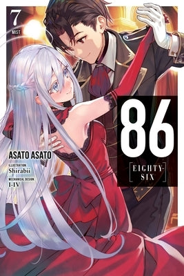 Paperback of 86--Eighty-Six, Vol. 7 light novel by Yen On featuring cover art with characters from the series.