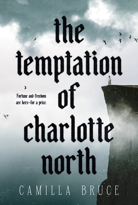Paperback copy of The Temptation of Charlotte North by Del Rey Books with a cover illustration featuring a woman in a romantic scene.