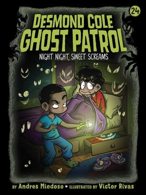 Paperback of "Night Night, Sweet Screams" by Little Simon featuring a colorful, whimsical nighttime scene on the cover.