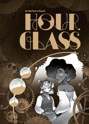 Paperback hourglass book by Silver Sprocket featuring a vintage-style hourglass illustration on the cover.