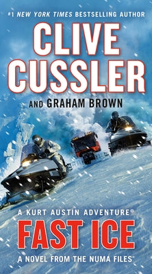 Cover of the mass market paperback novel "Fast Ice" by G.P. Putnam's Sons, featuring icy blue artwork and bold title text.