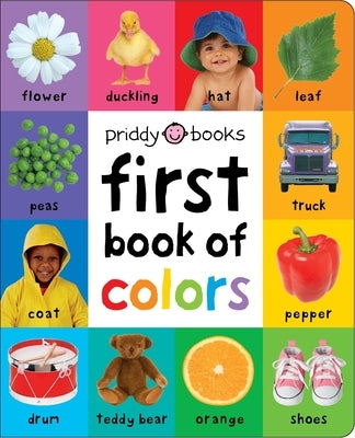 First 100: First Book of Colors Padded Board Book Priddy Books Us
