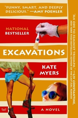 Paperback of the book "Excavations" by Harpervia featuring an illustrated cover with archaeological excavation imagery.