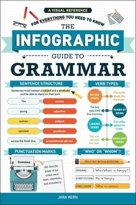 The Infographic Guide to Grammar: A Visual Reference for Everything You Need to Know Paperback Adams Media Corporation