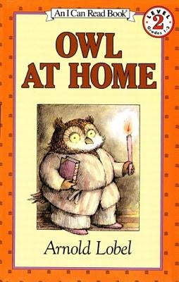 Paperback of "Owl at Home" by HarperCollins featuring a cozy illustration of an owl sitting at home on the cover.