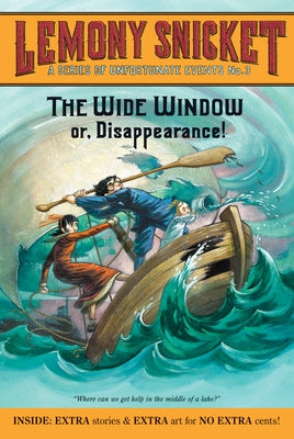 A Series of Unfortunate Events #3: The Wide Window Paperback HarperCollins