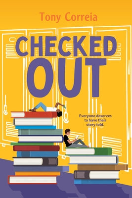 Checked Out paperback book by Orca Book Publishers featuring a cover with a checkered design and bold title text.