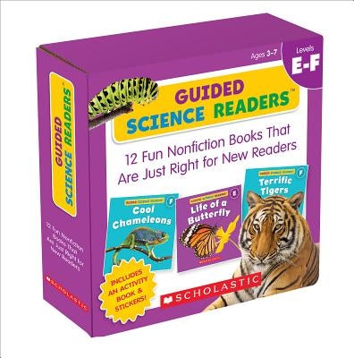Guided Science Readers: Levels E-F (Parent Pack): 12 Fun Nonfiction Books That Are Just Right for New Readers Other Teaching Resources
