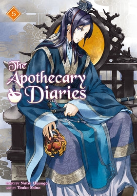 Square Enix Books The Apothecary Diaries 05 paperback light novel with a cover illustration featuring traditional Japanese art style.